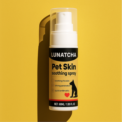Vet-backed skin relief spray